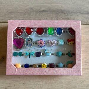 Sparkling Gemstone Kids' Ring Collection